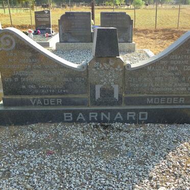 BARNARD Jacobus Johannes 1875-1924 &amp; Magdalena Cornelia GRUNDLING 1883-1971