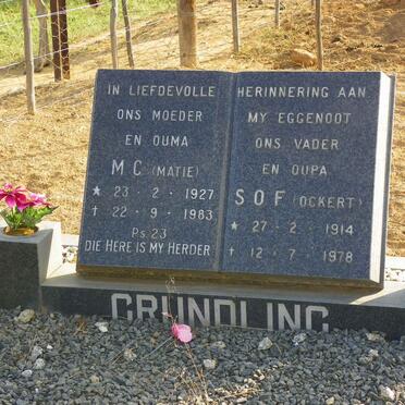 GRUNDLING S.O.F. 1914-1978 &amp; M.C. 1927-1983