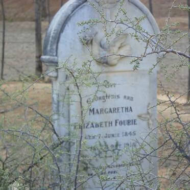 FOURIE Margaretha Elizabeth 1845-1918