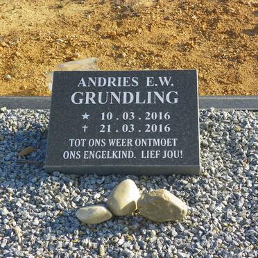 GRUNDLING Andries E.W. 2016-2016