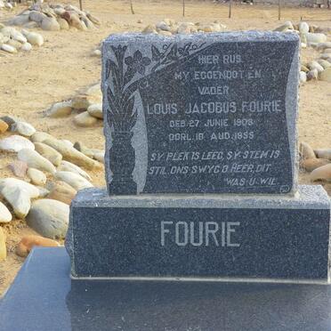 FOURIE Louis Jacobus 1908-1955