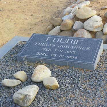 FOURIE Tobias Johannes 1900-1954