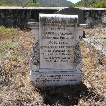 POTGIETER Jakob Salomon Johannes Philipus -1937