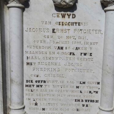POTGIETER Jacobus Ernst 1821-1907