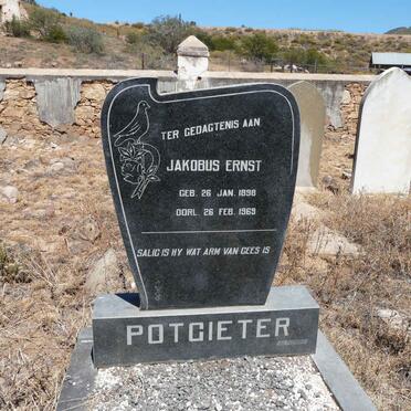 POTGIETER Jakobus Ernst 1898-1969