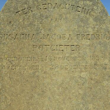 POTGIETER Susanna Jacoba Fredrica 1826-1887
