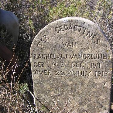 GREUNEN Rachel J.J., van 1911-1913