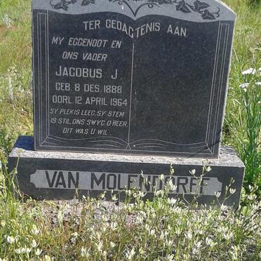 MOLENDORFF Jacobus J., van 1888-1964