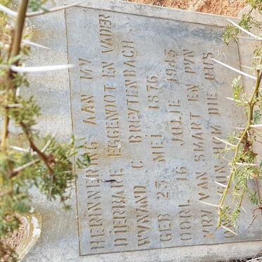 BREYTENBACH Wynand C. 1876-1943