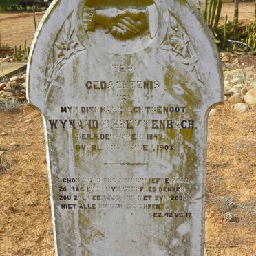 BREYTENBACH Wynand C. 1842-1903