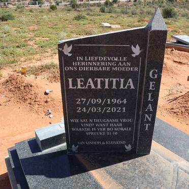 GELANT Leatitia 1964-2021