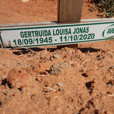 JONAS Gertruida Louisa 1945-2020