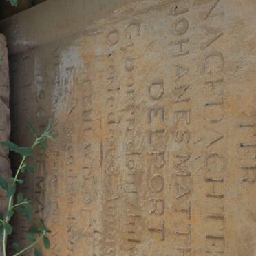 DELPORT Johannes Mattheus 1809-1879 &amp; Martha Johanna SCHOEMAN 1811-18??