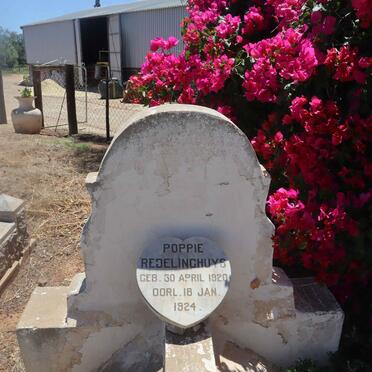 REDELINGHUYS Poppie 1920-1924