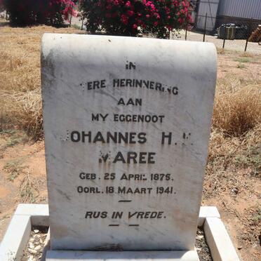 MAREE Johannes H.?. 1875-1941