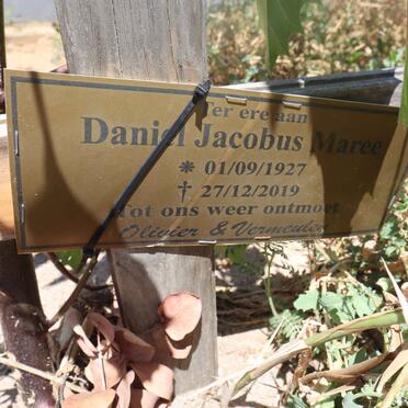 MAREE Daniel Jacobus 1927-2019