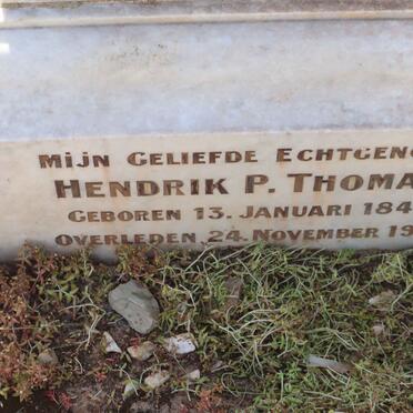 THOMAS Hendrik P. 1845-1910