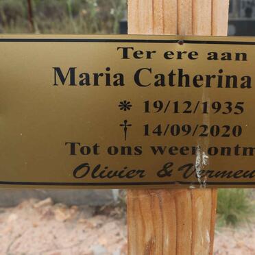ELLIS Maria Catherina 1935-2020