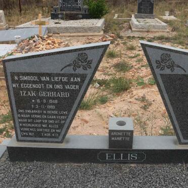 ELLIS Izak Gerhard 1948-1999