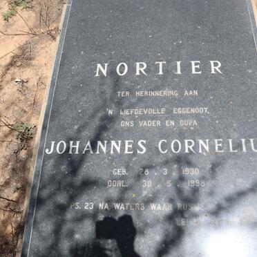 NORTIER Johannes Cornelius 1930-1998