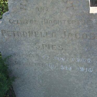 SPIES Petronella Jacoba 1903-1910