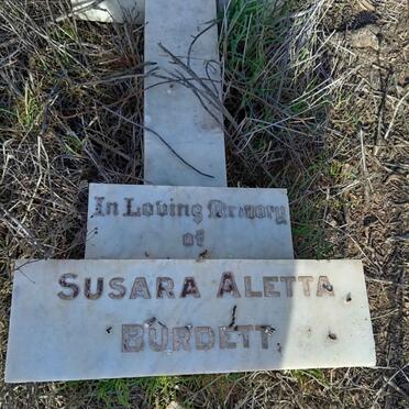 BURDETT Susara Aletta 