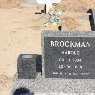 BROCKMAN Harold 1934-1991