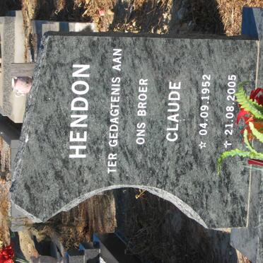 HENDON Claude 1952-2005