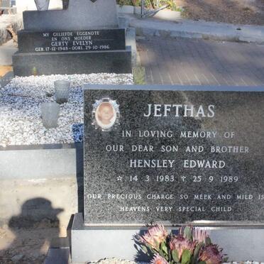 JEFTHAS Hensley Edward 1983-1989