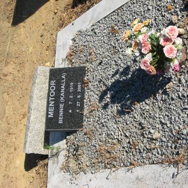 MENTOOR Bennie 1919-2001