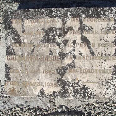 NAUDE Catharina 1862-1939