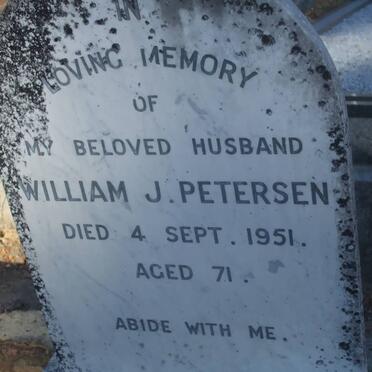PETERSEN William J. -1951