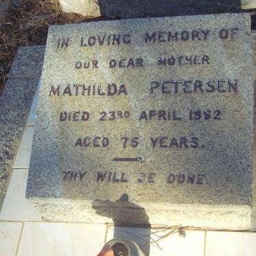 PETERSEN Mathilda -1982