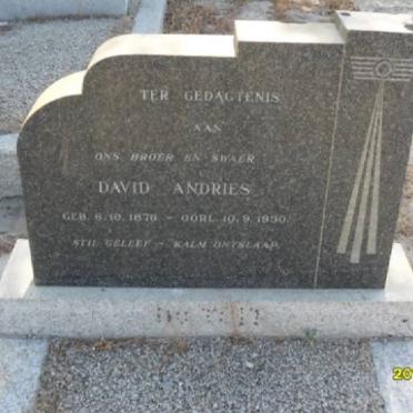 TOIT David Andries, du 1876-1950