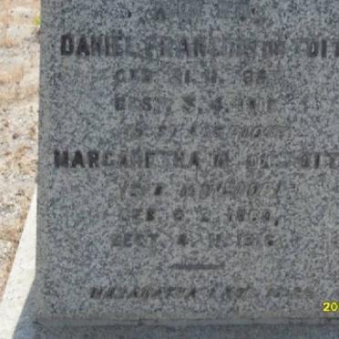 TOIT Daniel Francois, du ?-? &amp; Margaretha VAN NIEROP 186?-1916