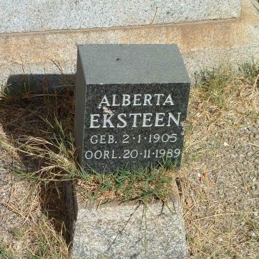 EKSTEEN Alberta 1905-1989