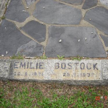 BOSTOCK Emilie 1871-1937