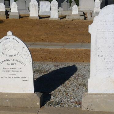 JOUBERT Jozua Daniel 1827-1890 &amp; Jacomina H.S. LOUW 1840-1911