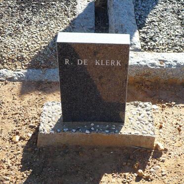 KLERK R.,de