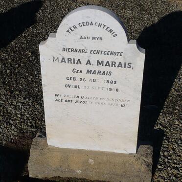 MARAIS Pieter J. 1853-1936 - Family