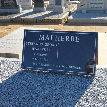 MALHERBE Stefanus Georg 1915-2006