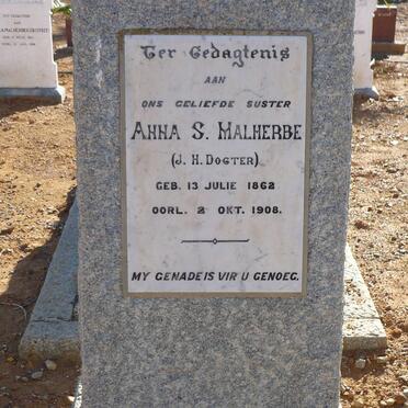 MALHERBE Anna S. 1862-1908