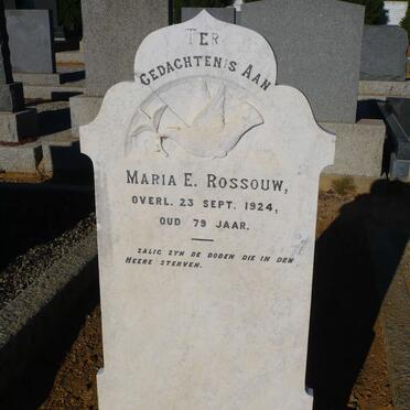 ROSSOUW Maria E. -1924
