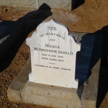 ROSSOUW Maria W. 1897-1897
