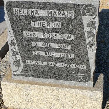 THERON Helena Marais nee ROSSOUW 1889-1957