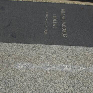 MARAIS Willem Jacobus 1945-1988 