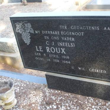 ROUX C.J., le 1918-1984