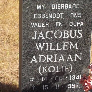 STEENKAMP Jacobus Willem Adriaan 1941-1997