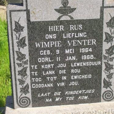 VENTER Wimpie 1964-1968