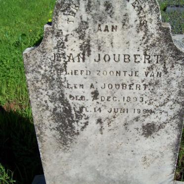 JOUBERT Jean 1893-1894